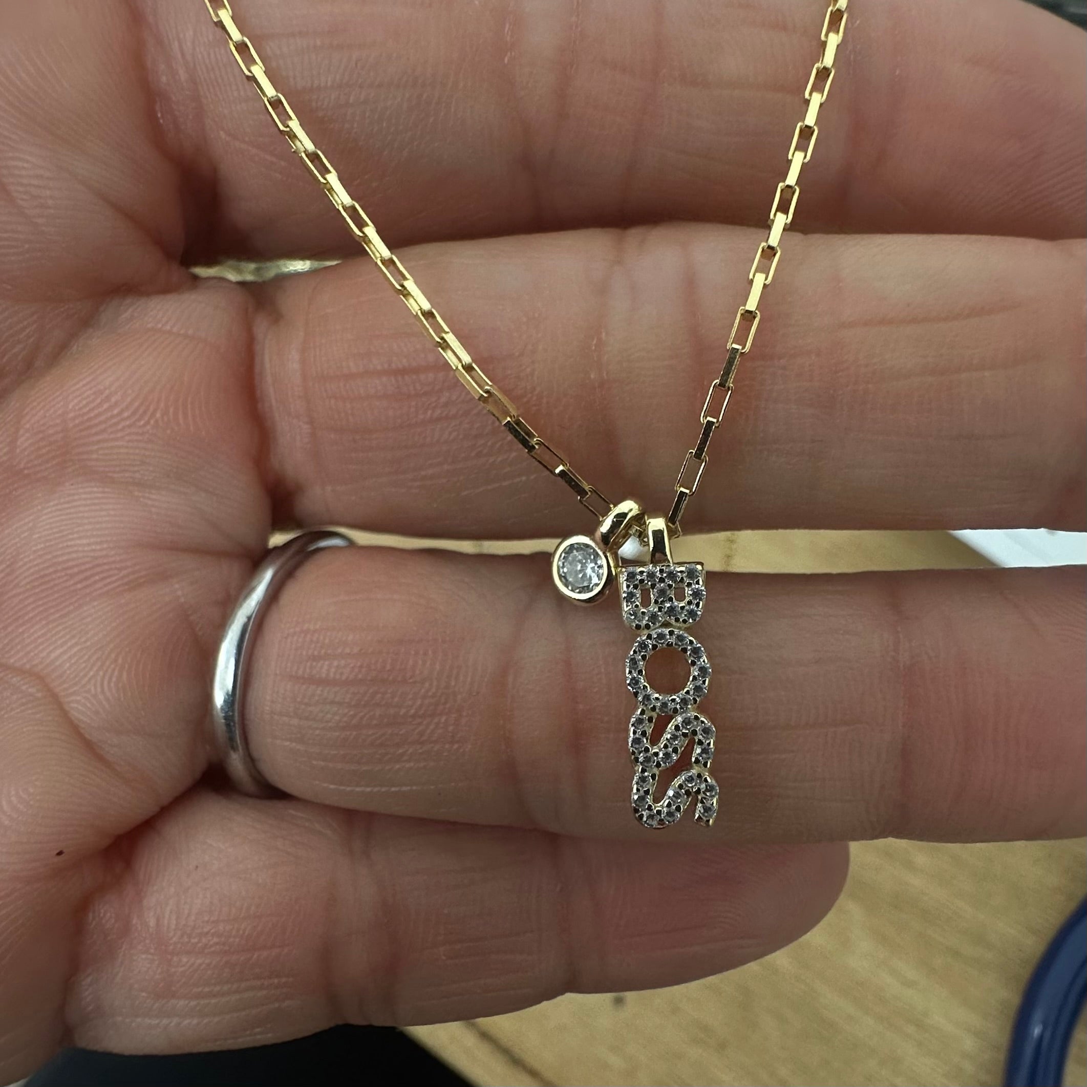 Boss Pendant Necklace