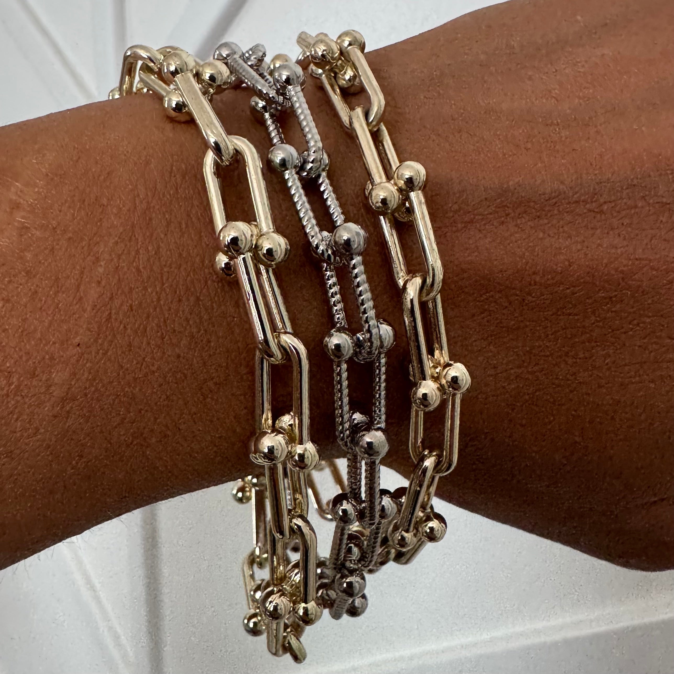 Uball Trio Link Bracelet