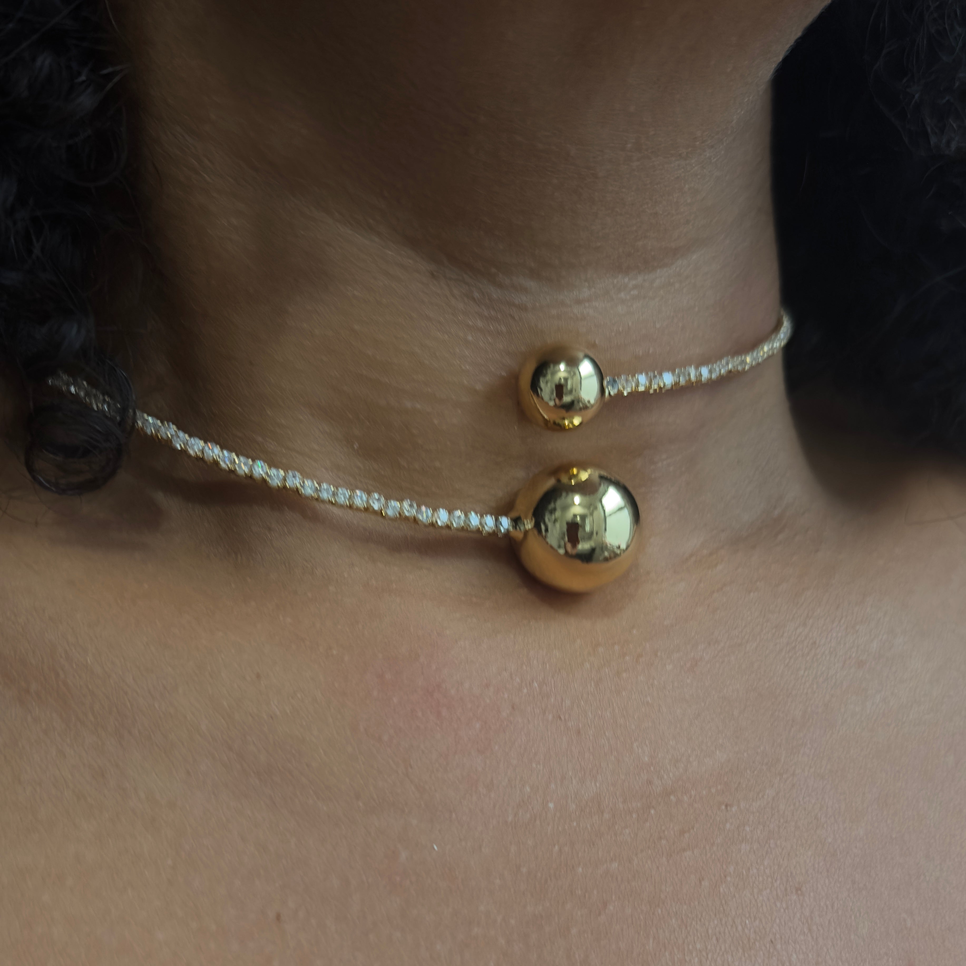 Orbit Choker & Bracelet Set