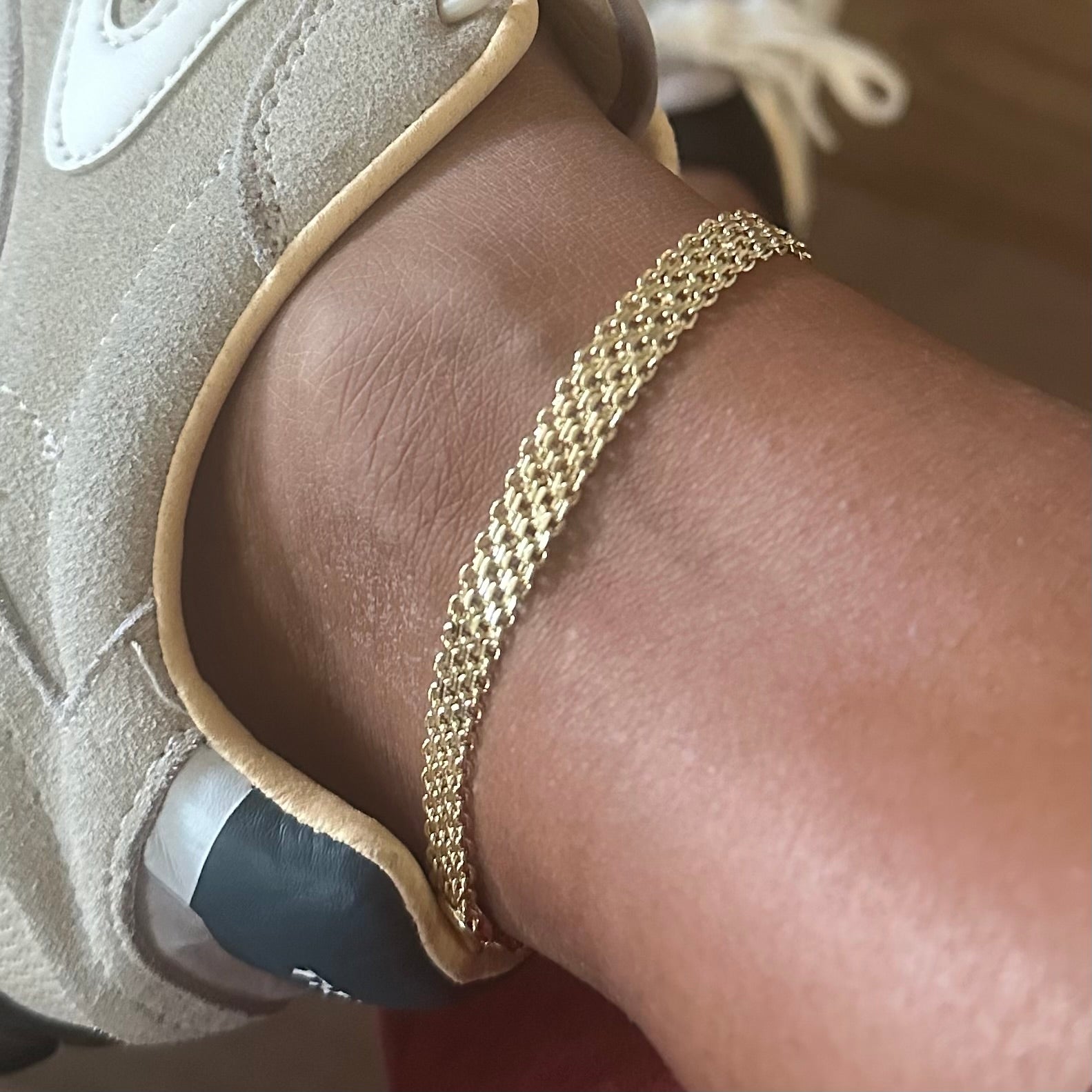 Italian Mesh Anklet