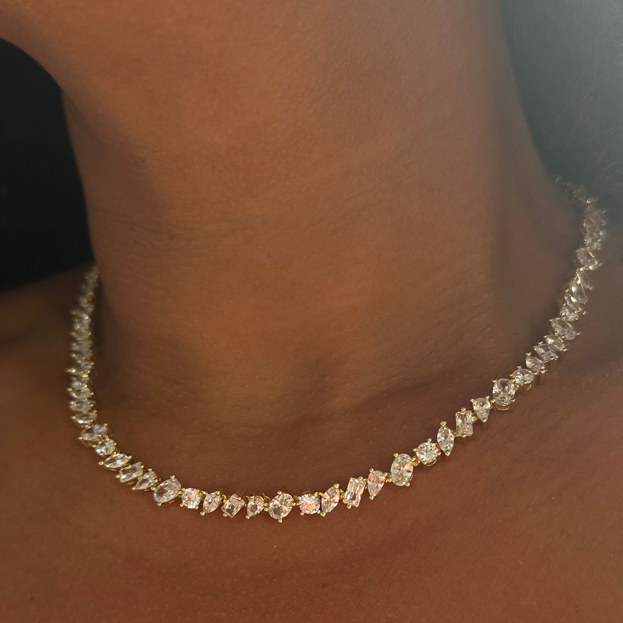 Starlight Tennis Necklace