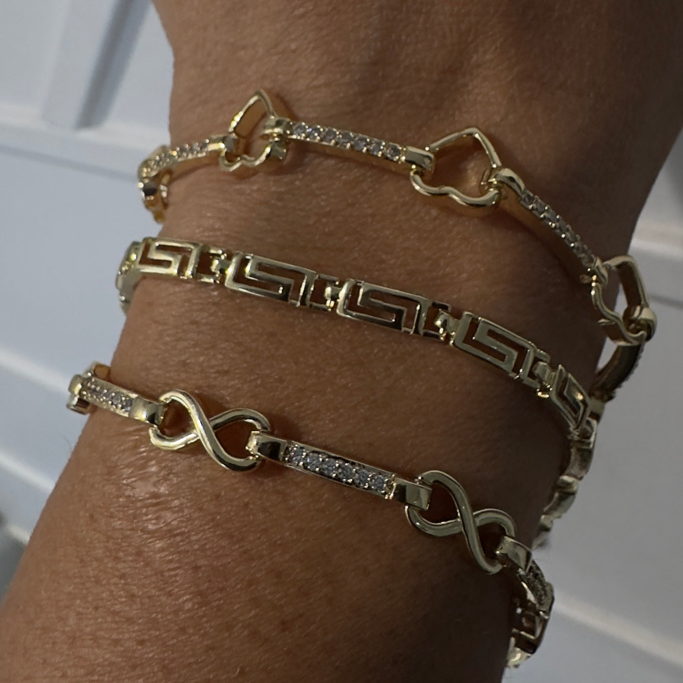 Dainty spacer Bracelets