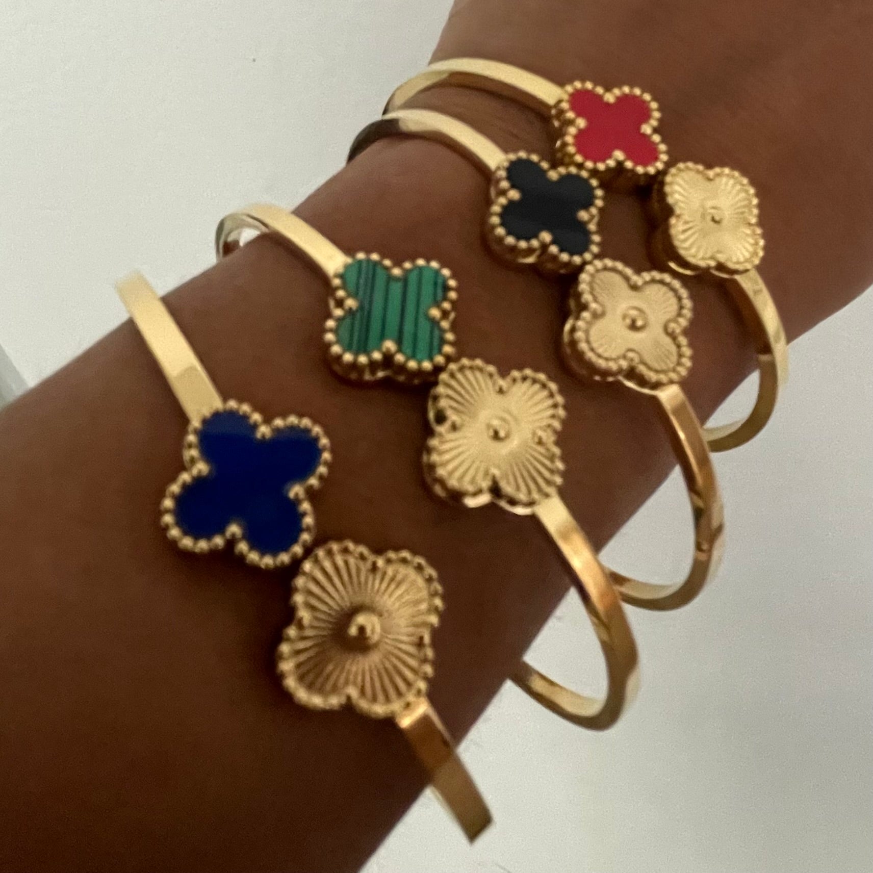 Clover Duo Bangle