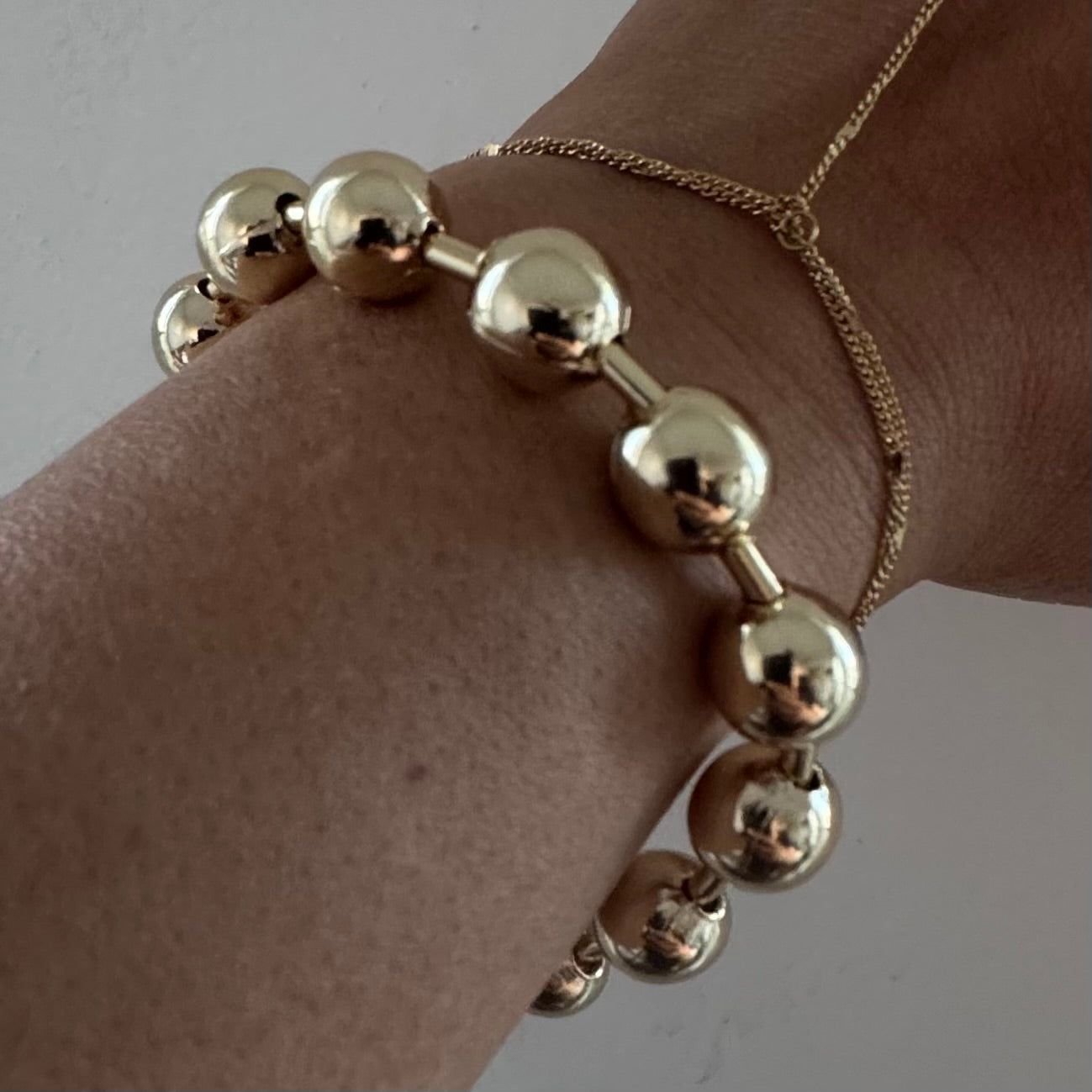Jumbo Dog Tag Bracelet