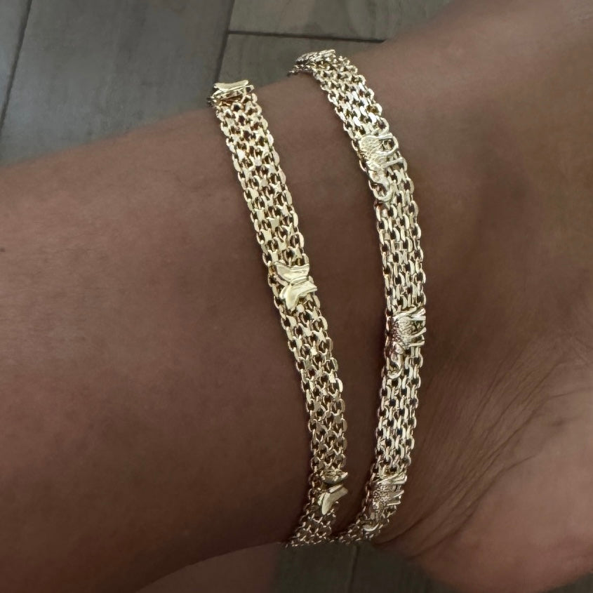 Mesh Elephant Anklet