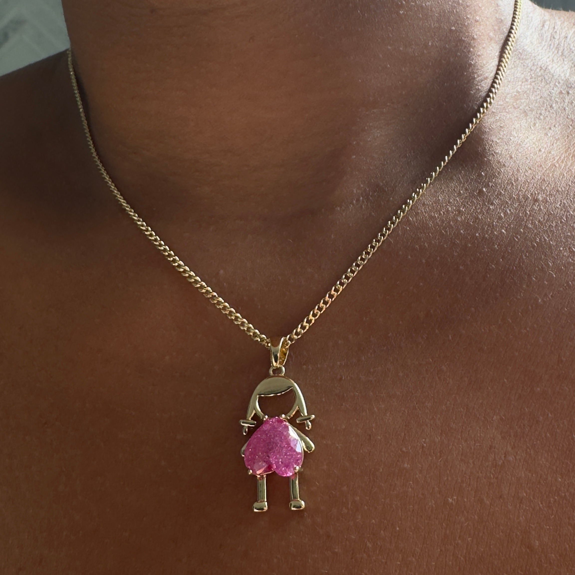 Mini Me Sweetheart Pendants Necklace