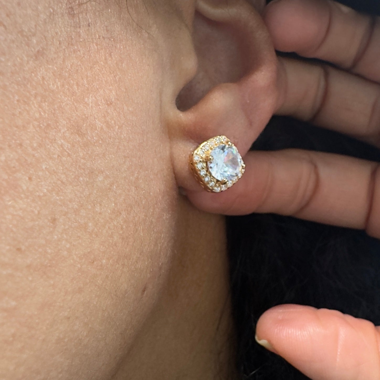 Chunky Stud Earrings