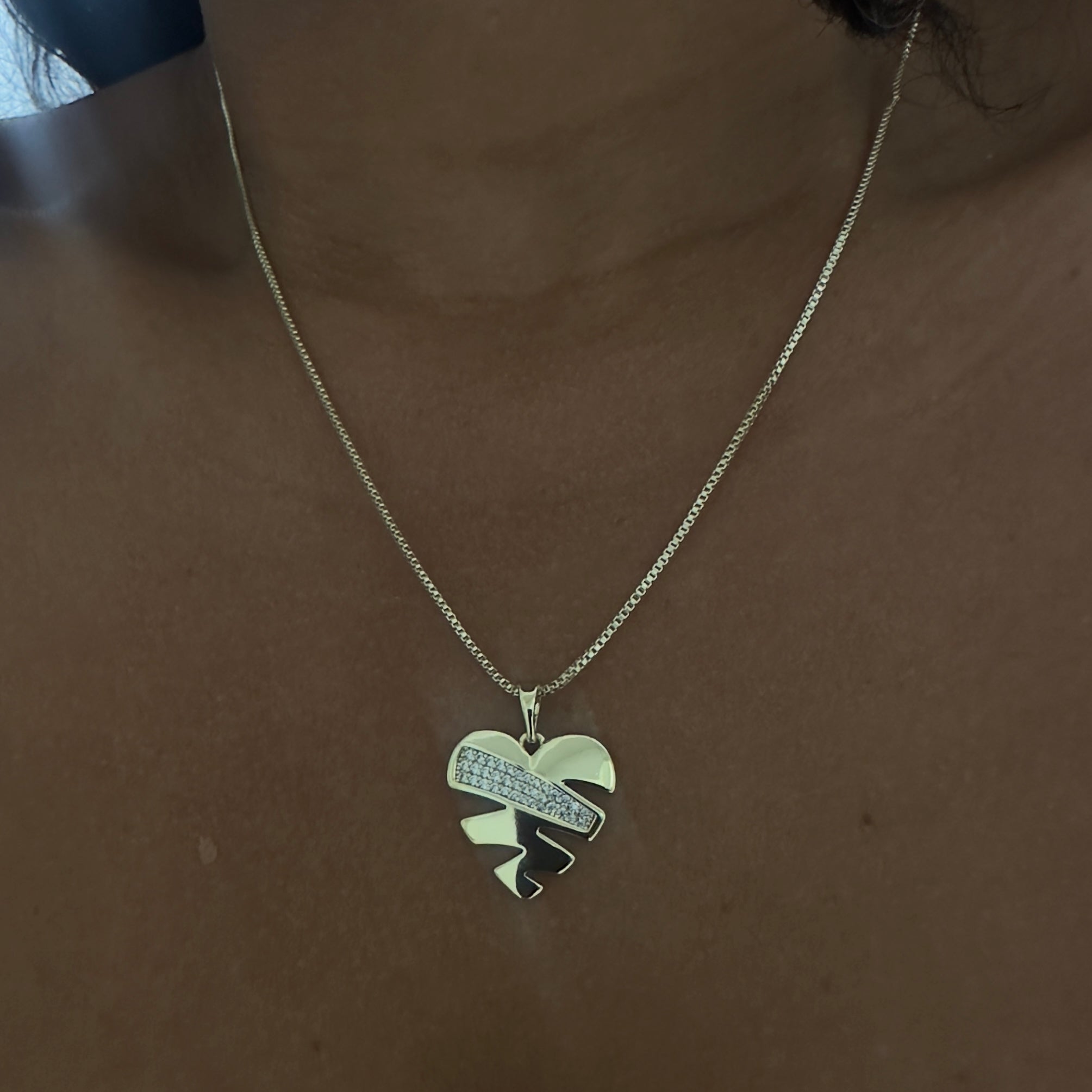 Mended Heart Necklace