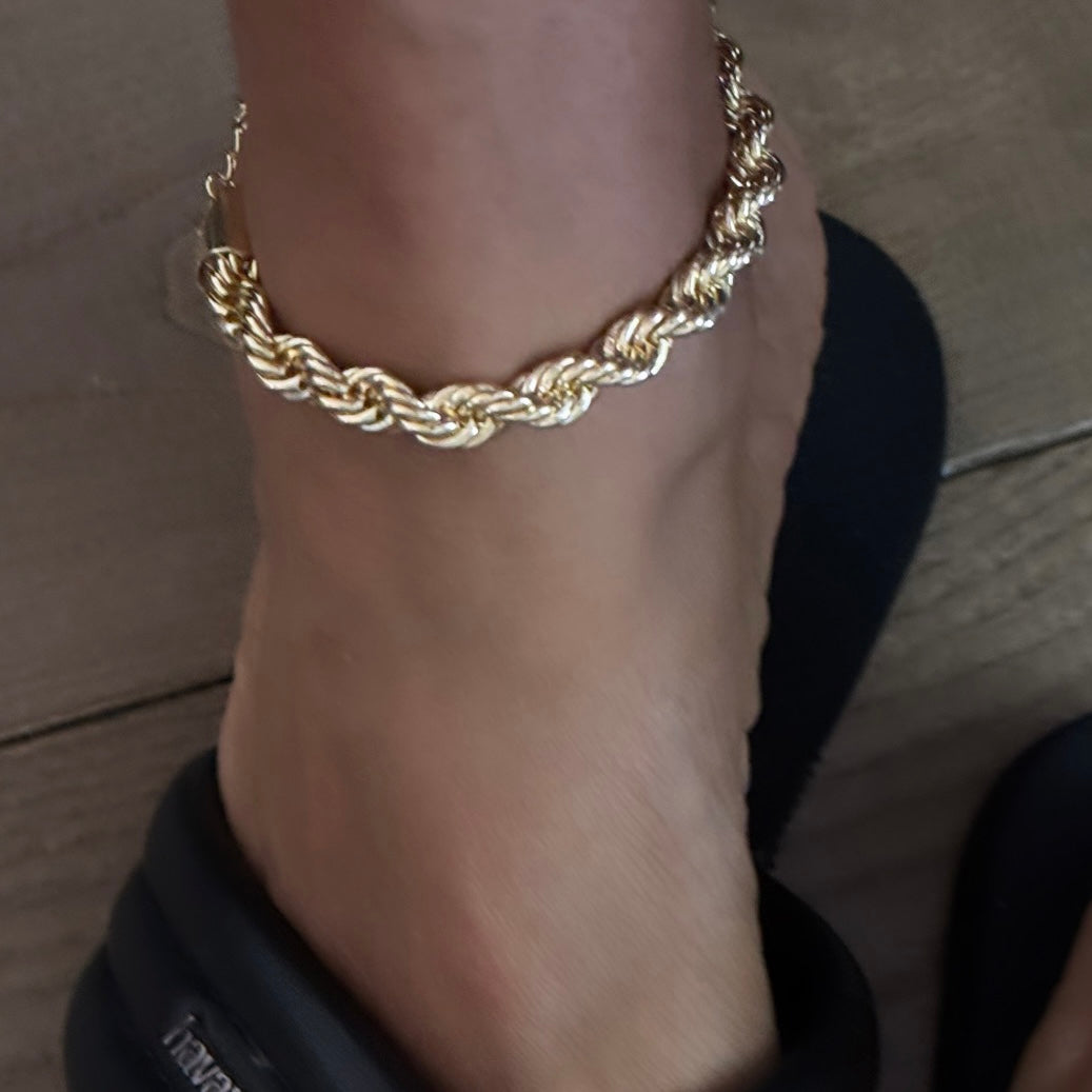 Jumbo Rope Anklet