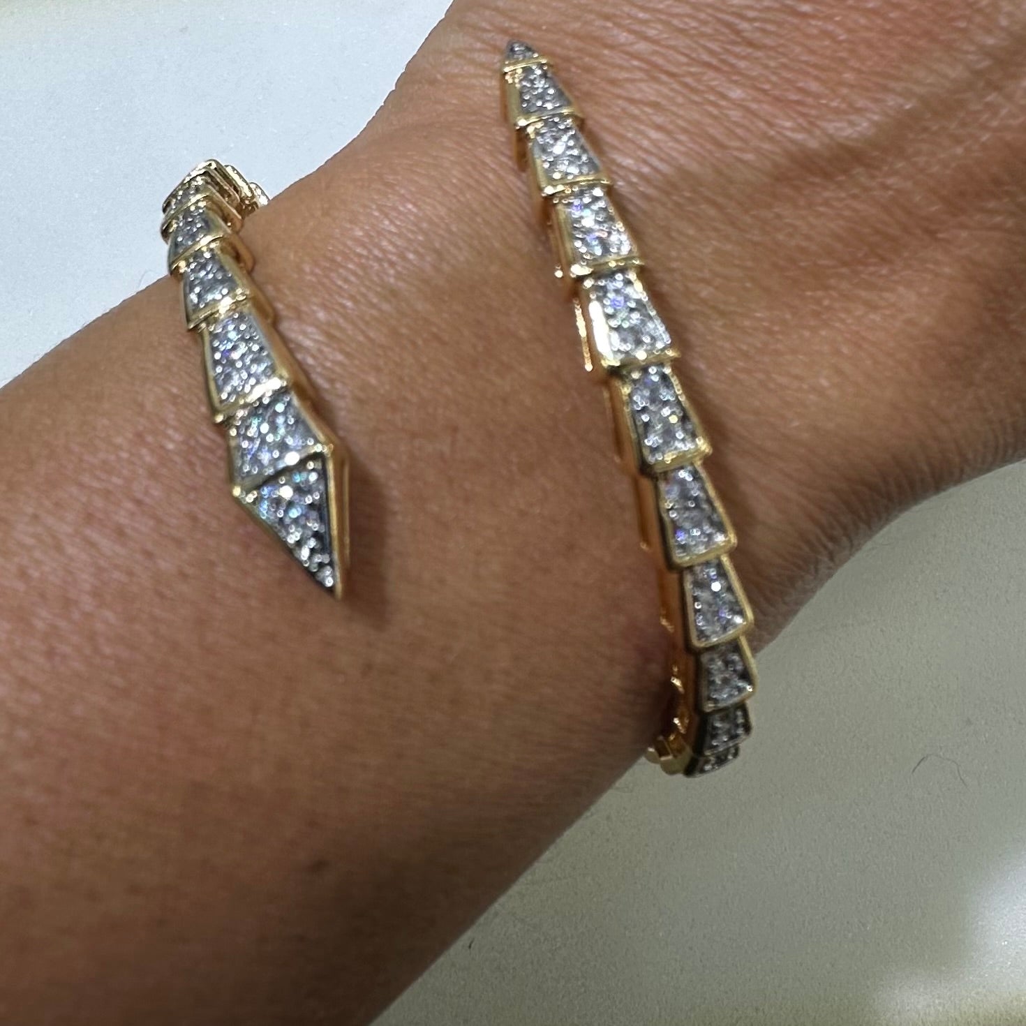 Dainty Viper Cuff