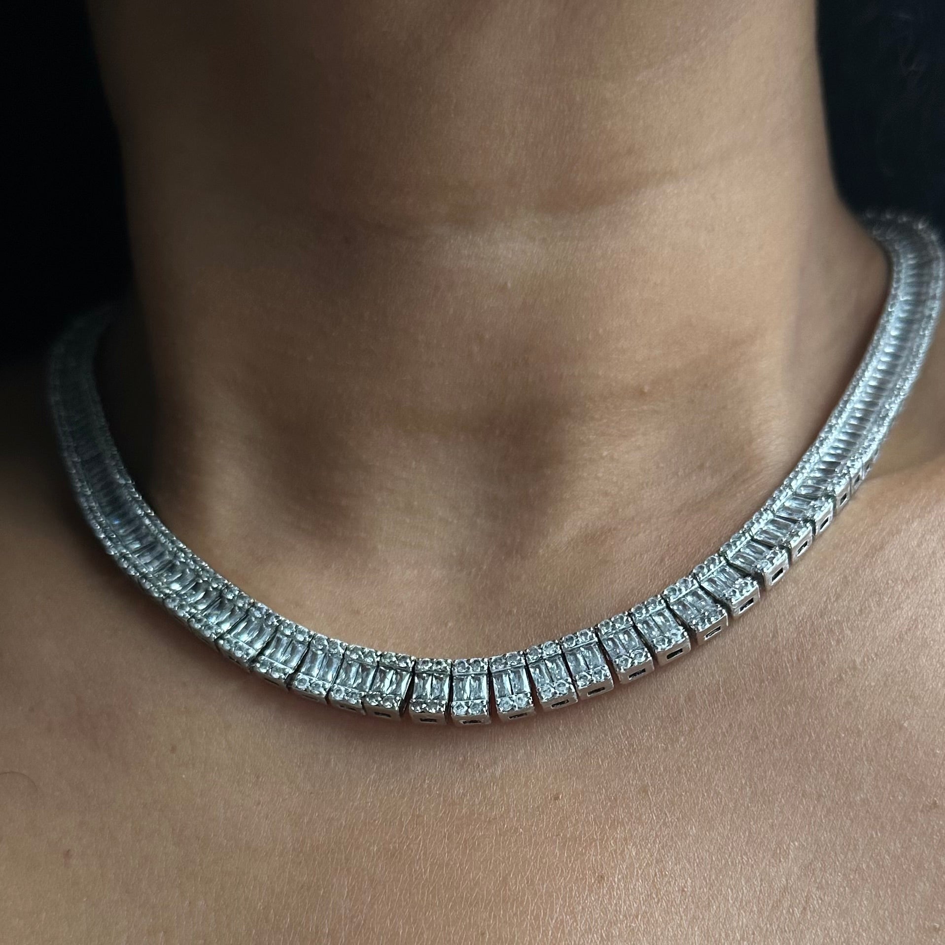 Aurora Tennis Necklace