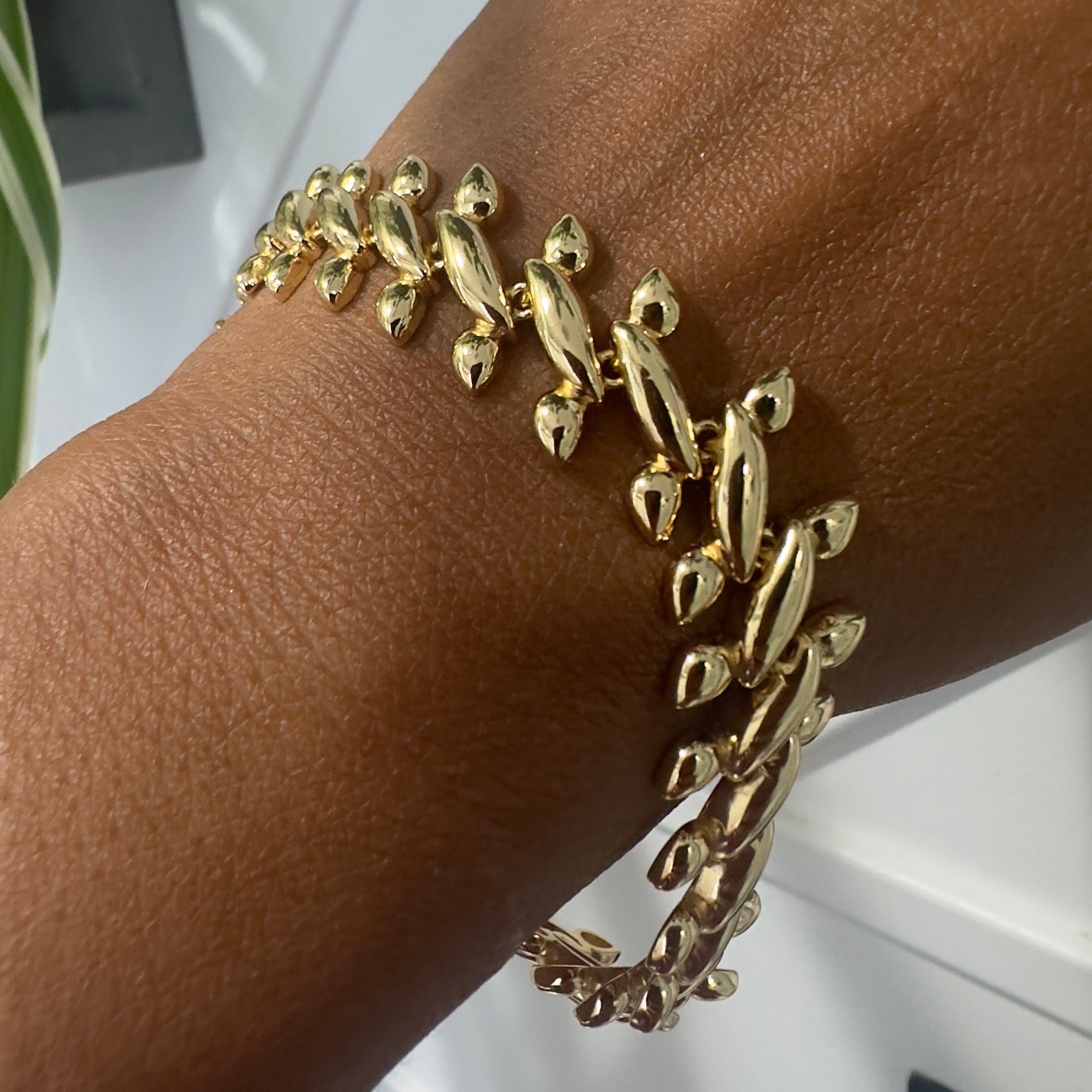 Golden Vine Bracelet