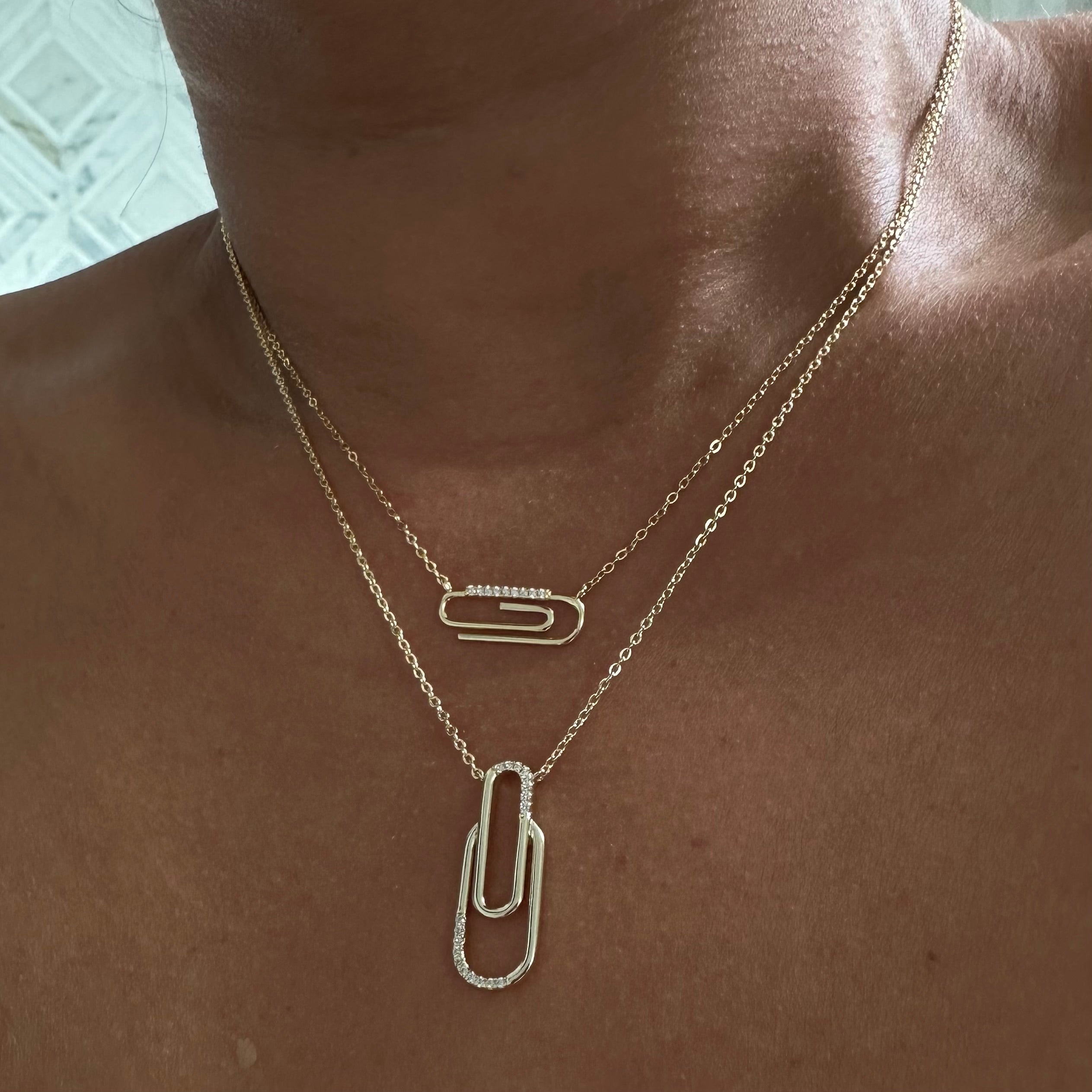 Dainty Clip Necklaces