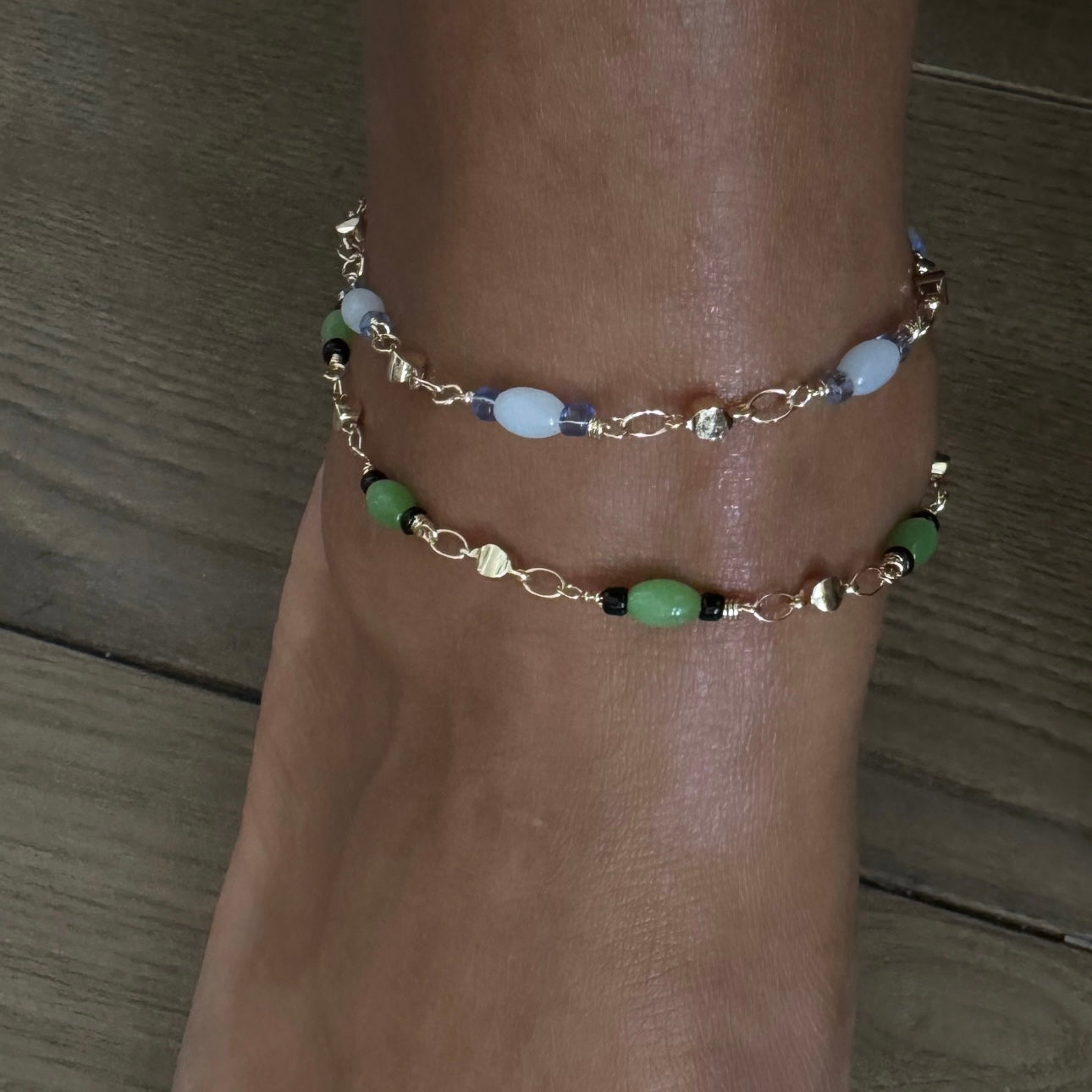 Coastal Sky Anklet