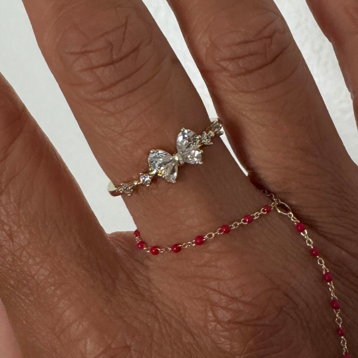 Dainty Bow Ring
