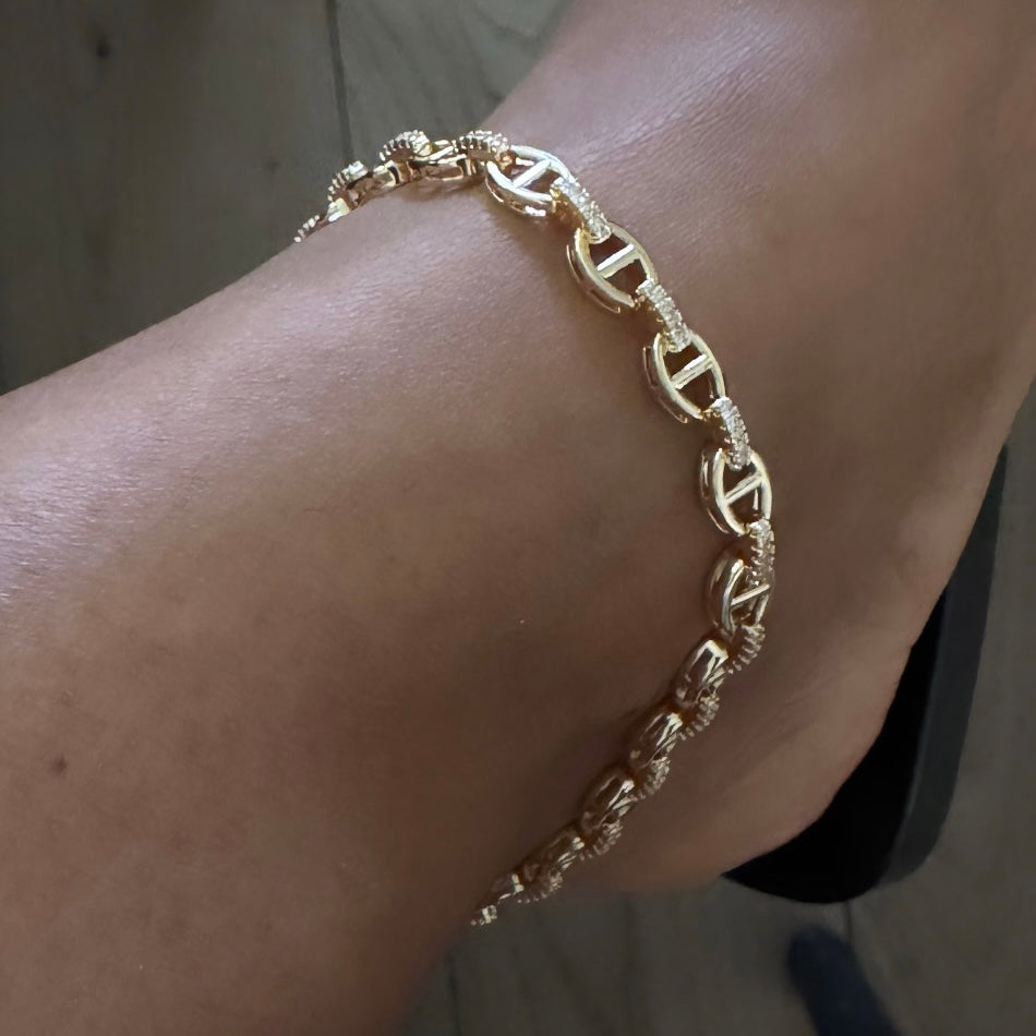 Cut out Gucci Anklet