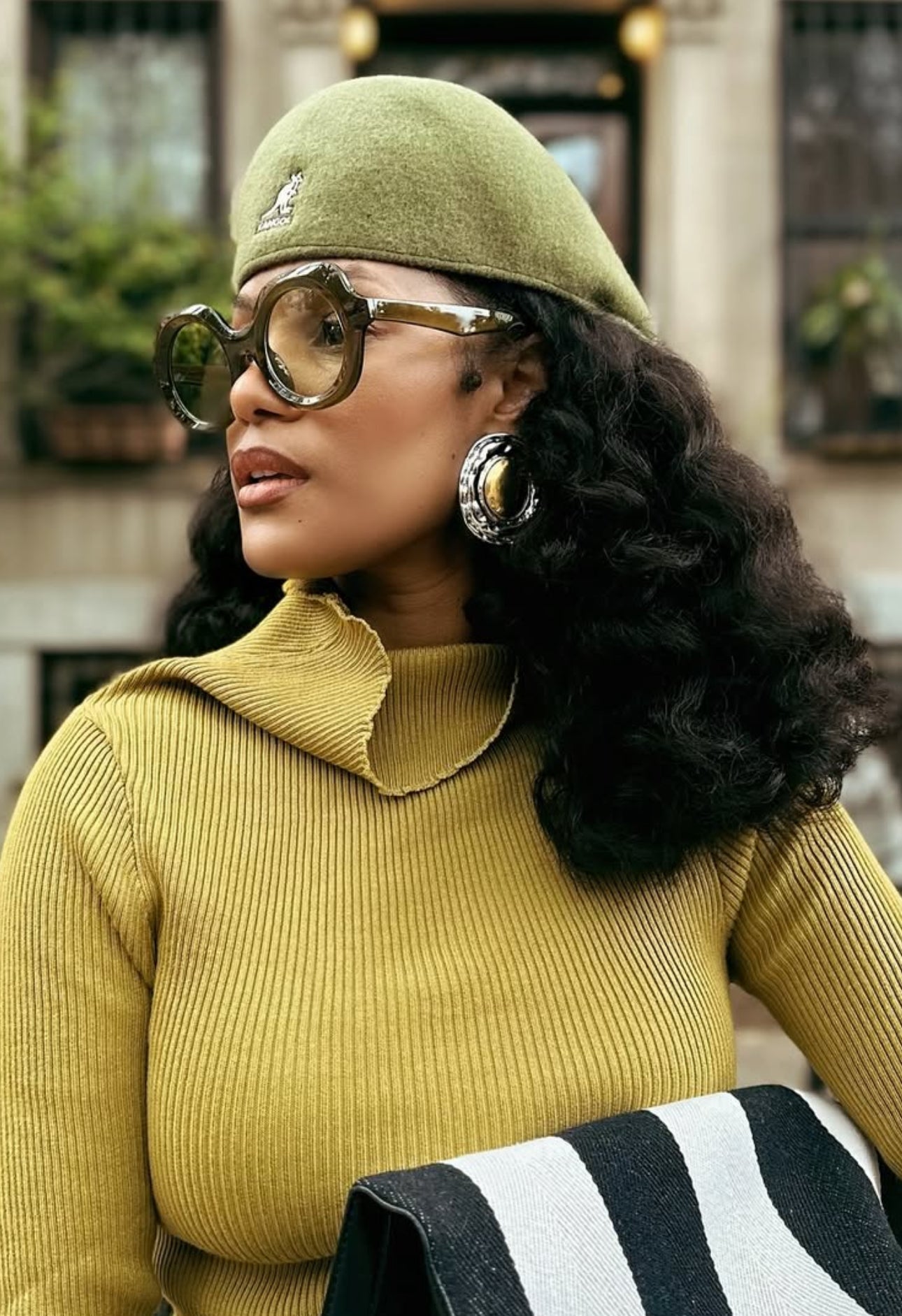 metal & fire earrings