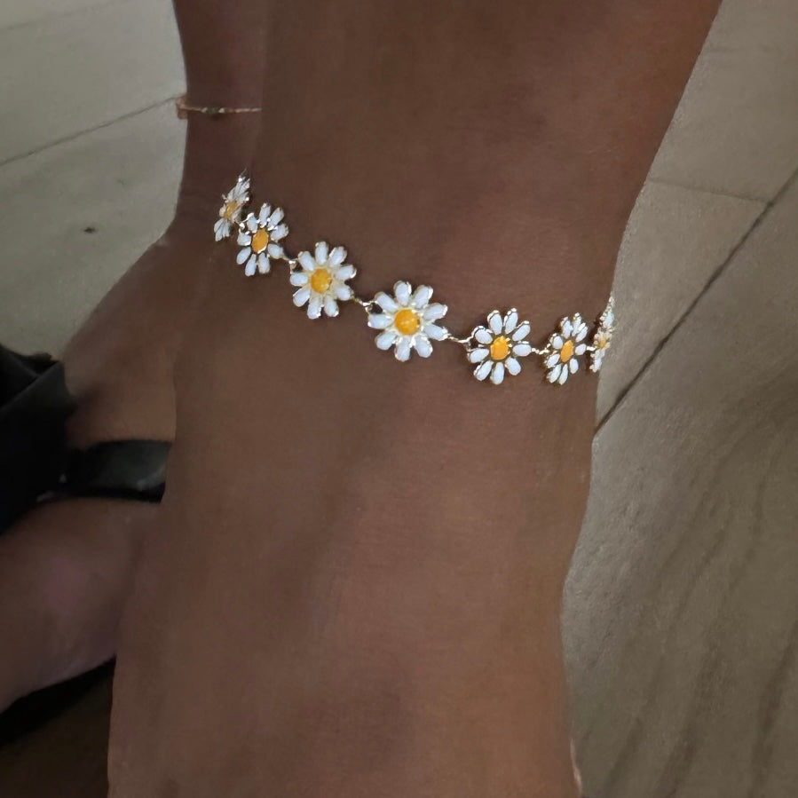 Wild Bloom Anklet 🌸