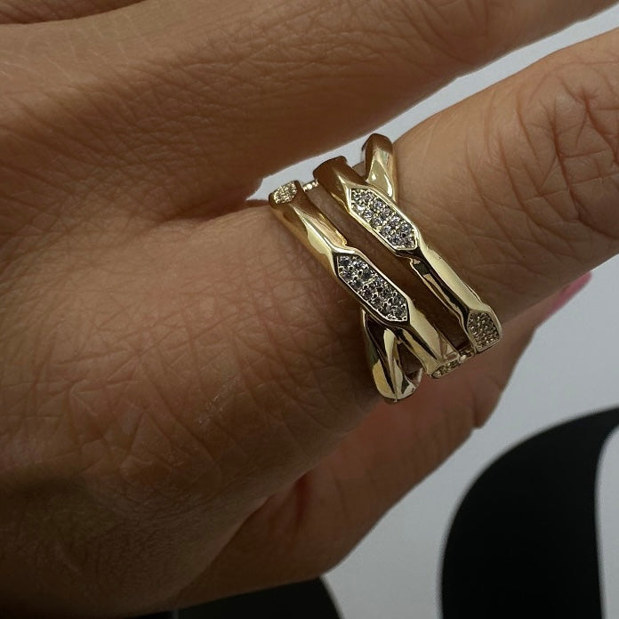 Prism Band Ring