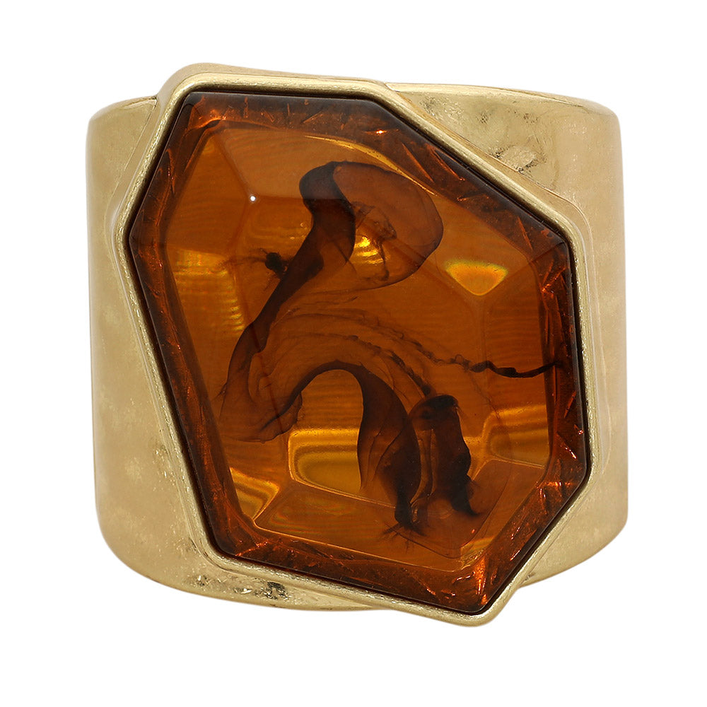 Bold Geometric Stone Accent