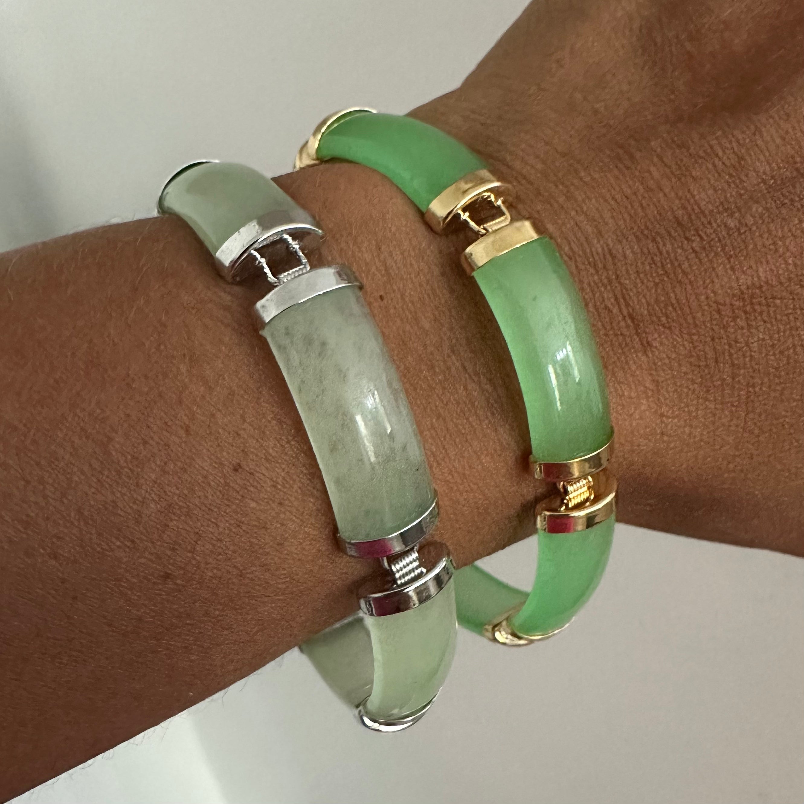 Jade Square Bracelets