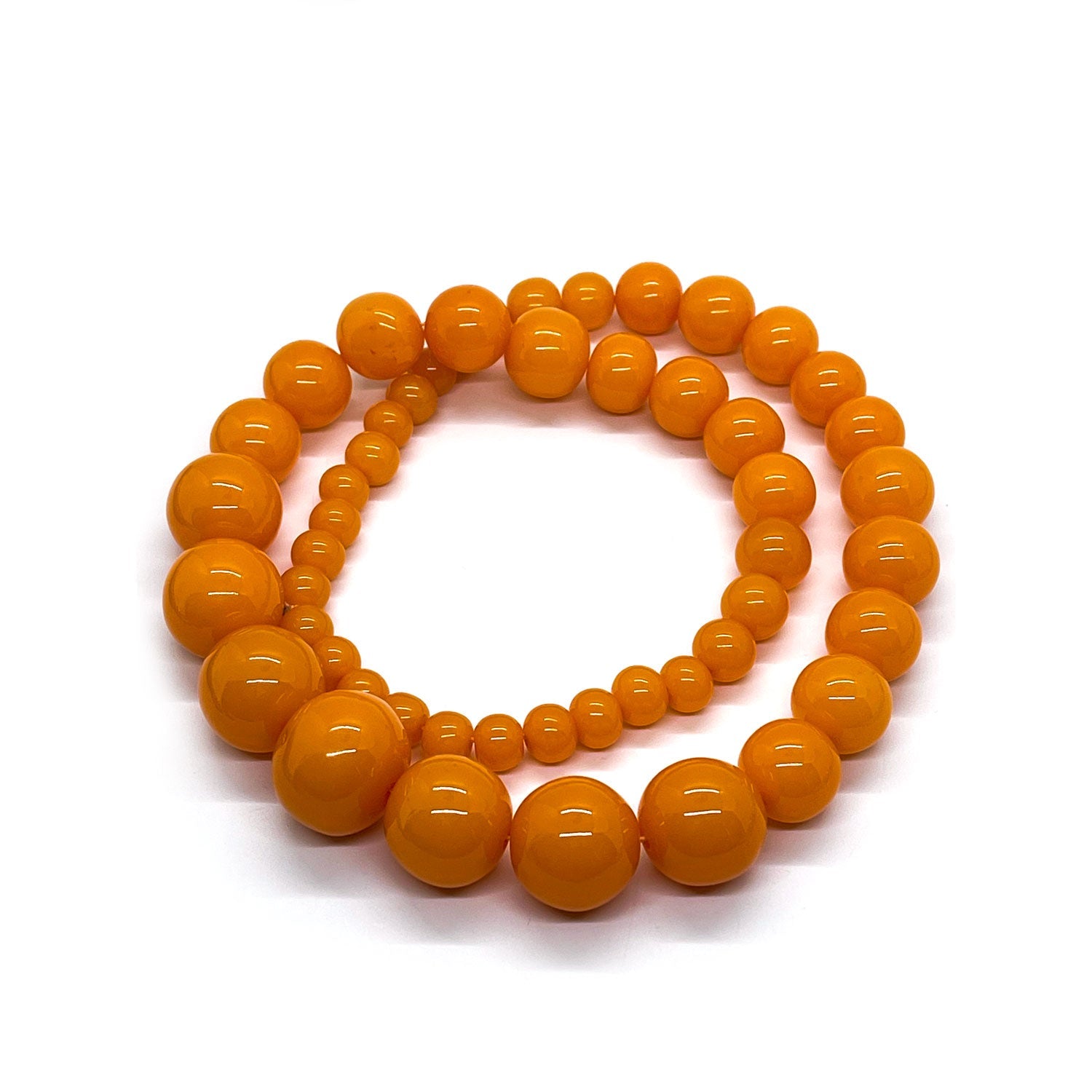 Chunky Graduated Bead Necklace