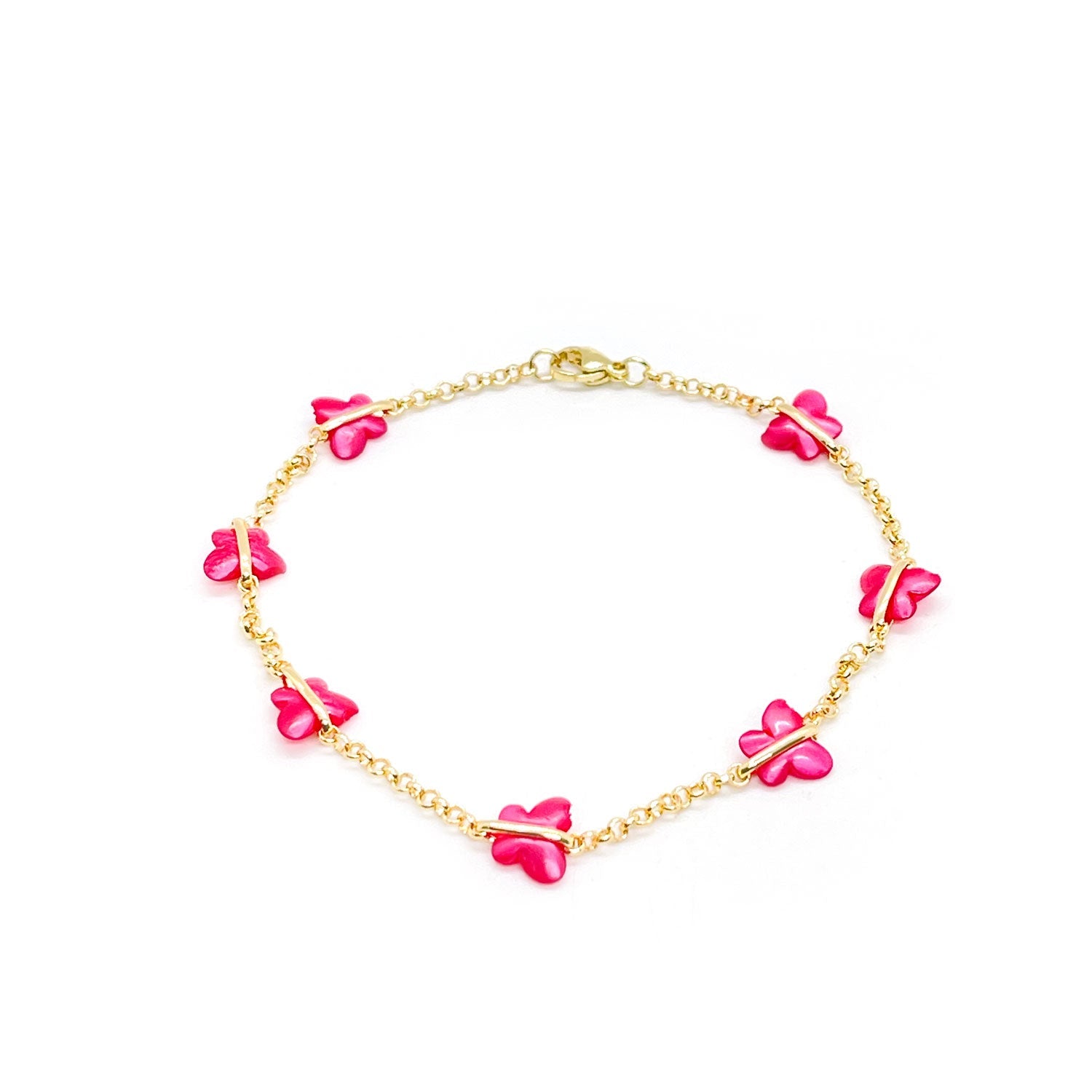 Hue Butterfly Anklet