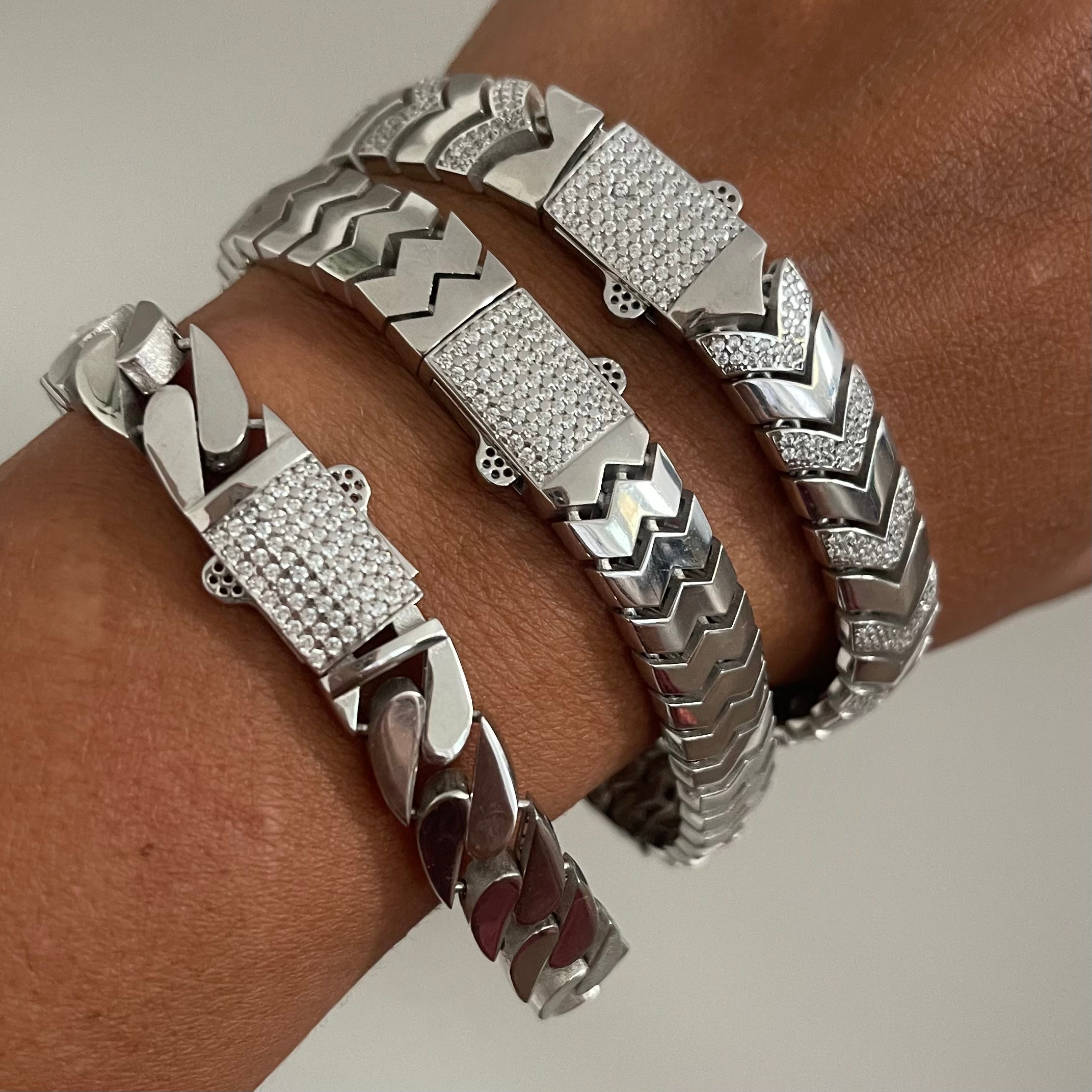 Mercer Icy Lock Bracelet