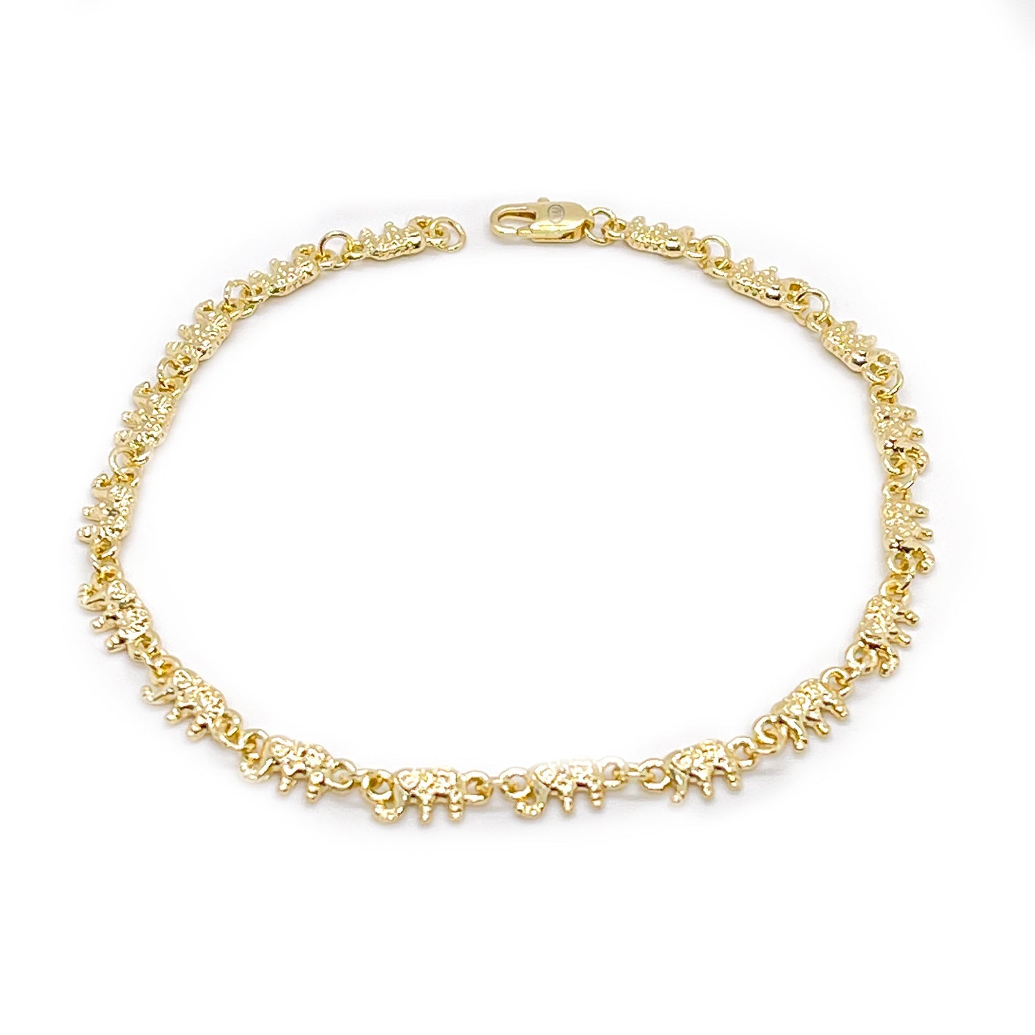 Elephant Link Anklet (Version II)